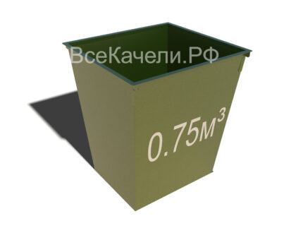 Контейнер мусорный объем 0.75м³ Б2 купить, цена, заказать, Таганрог